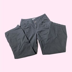 Dockers Black Low Rise Straight Leg Cargo Pants